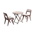 **Moderne Houten Eettafel met Bijpassende Stoelen**